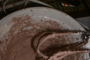 Briose cu bucati de ciocolata