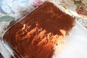 Prajitura cu castane si crema de ciocolata