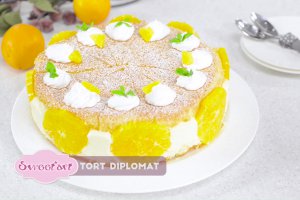 Vezi si reteta video pentru Reteta de Tort diplomat - un dulce festiv si gustos