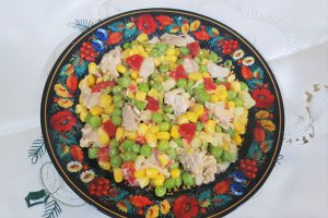 Salata de vita cu porumb, fara maioneza