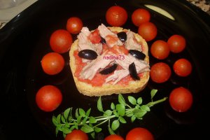 Bruschete  cu ton a la Nadina