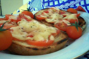 Italian bruschetti