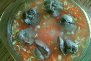 Orez cu legume si ficatel
