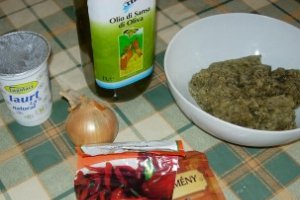 Pasta de vinete cu chimen si iaurt