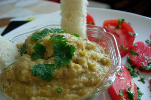 Pasta de vinete cu chimen si iaurt