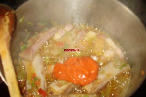 Costite de porc cu mamaliguta