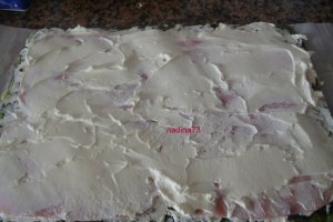 Rulada cu spanac si sunca