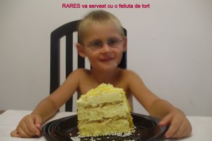 Desert tort de portocale fara coacere