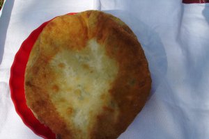 Placinta cu cas  si verdeata