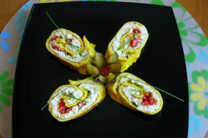 Omleta cu urda