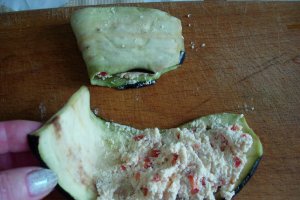 Pane-uri de vinete cu urda