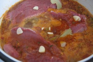 Tournedos de vitel cu ceapa
