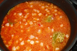 Fasole alba scazuta cu pancetta afumata
