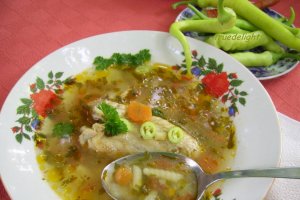 Ciorba de pui cu agurida
