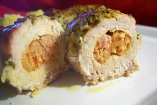 Rulouri de pui cu carnati
