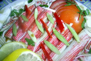 Gustare  rapida cu surimi