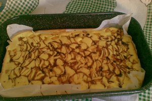 Prajitura cu piersici