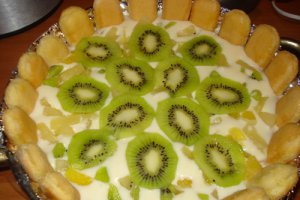 Tort diplomat cu fructe exotice