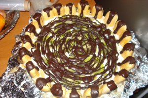 Tort diplomat cu fructe exotice