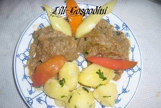 Snitele in sos de ceapa