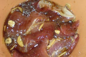 Porc teriyaki