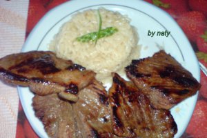 Porc teriyaki