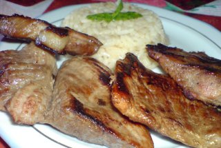 Porc teriyaki