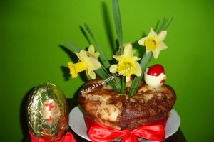 Coronita cu nuca si cacao