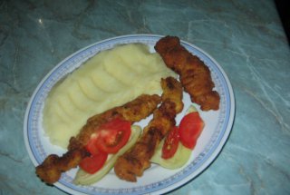 Bastonase din piept de pui