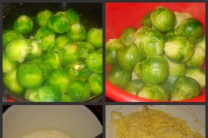 Varza de Bruxelles gratinata