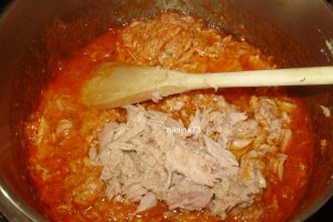 Farfalle cu ton
