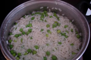 Surimi cu garnitura de orez