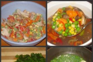 Chapati (lipie Indiana) cu ghiveci de legume