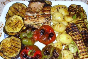 Gratar cu sos "ciocolatiu"