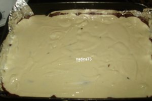 Prajitura cu branza si bezea