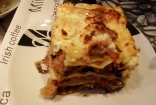 Lasagna cu vinete