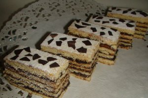 Foi cu crema de ciocolata