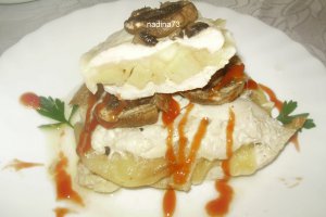 Piept de pui infoliat