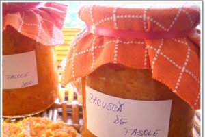 Zacusca de fasole boabe