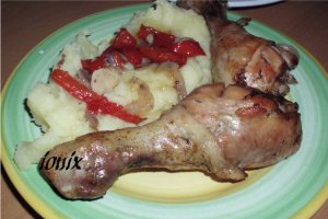 Ciocănele marinate la cuptor