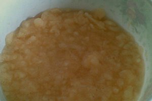 Tort cu mousse de pepene galben