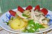 Salata calda de cartofi cu ton-6