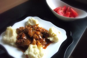 Escalop de porc cu ciuperci