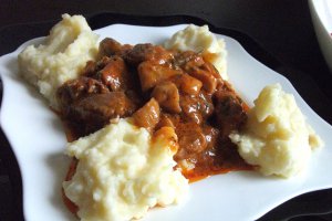 Escalop de porc cu ciuperci