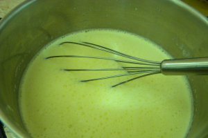 Eclere cu crema de vanilie