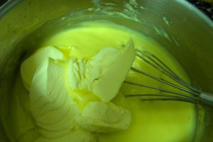 Eclere cu crema de vanilie