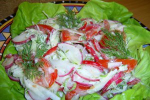 Salata colorata