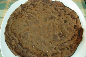 Clatite "bronzate" umplute cu branza si menta