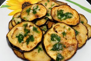 Vinete in otet balsamic si usturoi