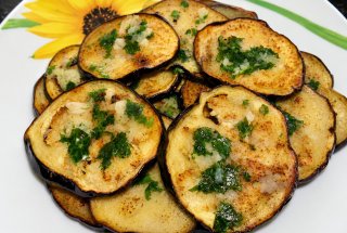 Vinete in otet balsamic si usturoi